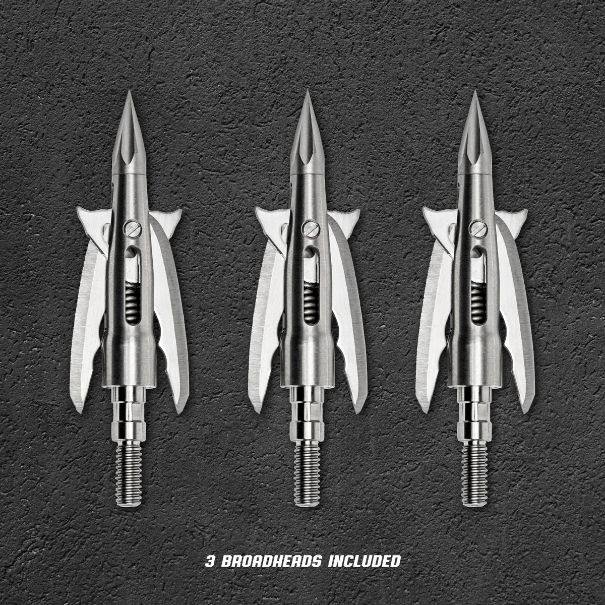 2.0IN 150G Stainless Steel Broadhead - 3 Pack