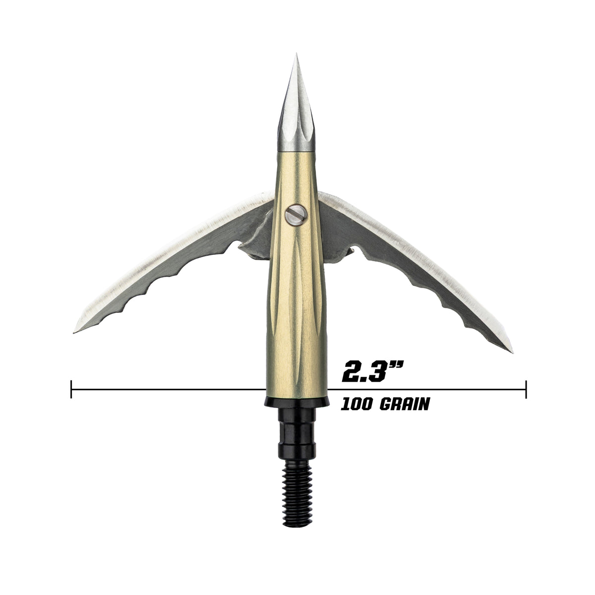 Crossbow Edition Aluminum Broadheads - 3 Pack
