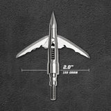 2.0IN 150G Stainless Steel Broadhead - 3 Pack